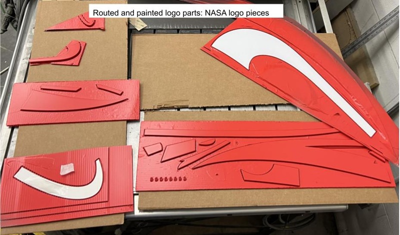 Custom Logo Fabrication - NASA Project